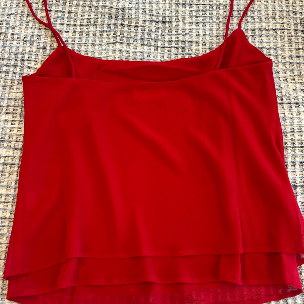 Lovers + Friends Vibrant Red Skirt Set